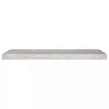 betonszürke MDF lebegő fali polc 80 x 23,5 x 3,8 cm