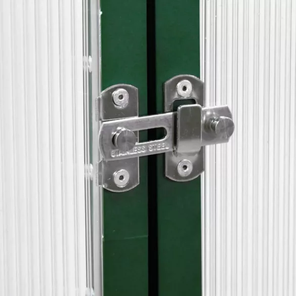 zöld alumínium melegház alapvázzal 334x169x195 cm