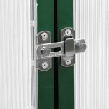 zöld alumínium melegház alapvázzal 334x169x202 cm