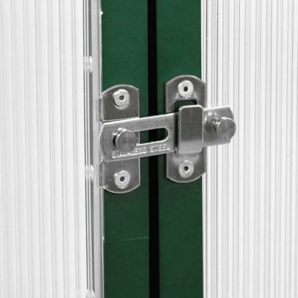 zöld alumínium melegház alapvázzal 334x169x202 cm