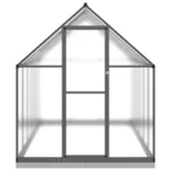 antracitszürke alumínium melegház alapvázzal 334x169x202 cm