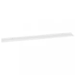 2 db magasfényű fehér fali polc 115 x 9 x 3 cm