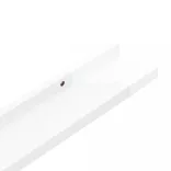 4 db magasfényű fehér fali polc 100 x 9 x 3 cm