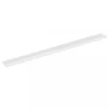 4 db magasfényű fehér fali polc 115 x 9 x 3 cm