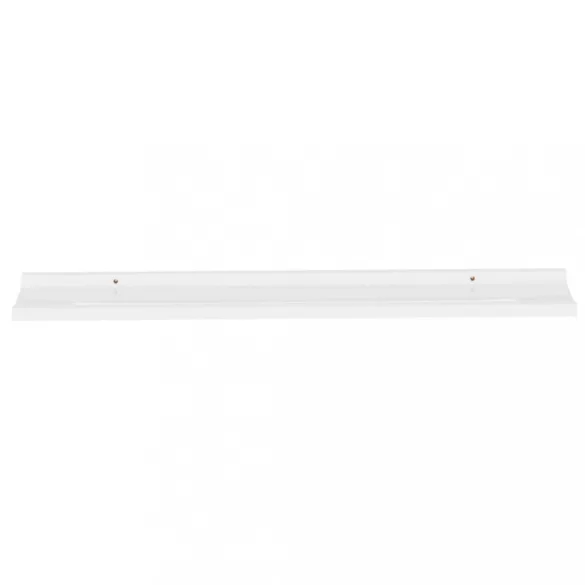 2 db fehér fali polc 100 x 9 x 3 cm