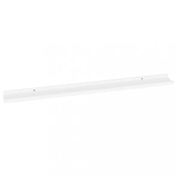 2 db fehér fali polc 100 x 9 x 3 cm