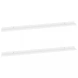 2 db fehér fali polc 115 x 9 x 3 cm