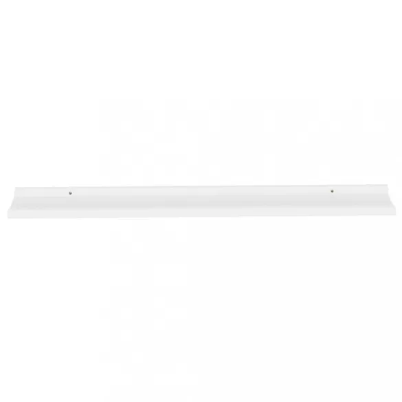 2 db fehér fali polc 115 x 9 x 3 cm