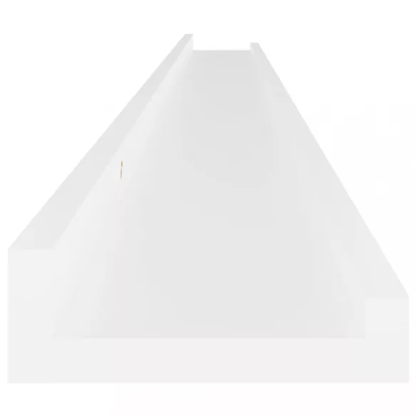2 db fehér fali polc 115 x 9 x 3 cm