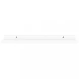 4 db fehér fali polc 40 x 9 x 3 cm