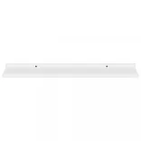4 db fehér fali polc 60 x 9 x 3 cm