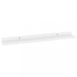 4 db fehér fali polc 60 x 9 x 3 cm