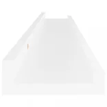 4 db fehér fali polc 80 x 9 x 3 cm