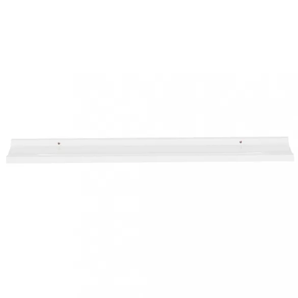 4 db fehér fali polc 100 x 9 x 3 cm