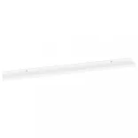 4 db fehér fali polc 100 x 9 x 3 cm