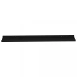 4 db fekete fali polc 100 x 9 x 3 cm