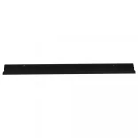 4 db fekete fali polc 115 x 9 x 3 cm