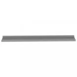 2 db szürke fali polc 115 x 9 x 3 cm