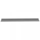 4 db szürke fali polc 115 x 9 x 3 cm