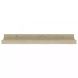 2 db sonoma tölgyfa fali polc 40 x 9 x 3 cm