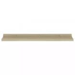2 db sonoma tölgyfa fali polc 80 x 9 x 3 cm