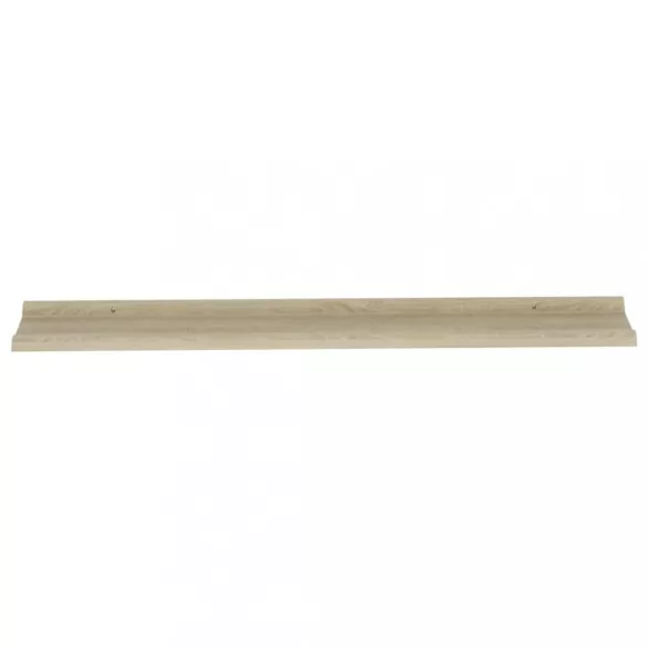 2 db sonoma tölgy színű fali polc 115 x 9 x 3 cm