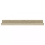 4 db sonoma tölgy színű fali polc 40 x 9 x 3 cm