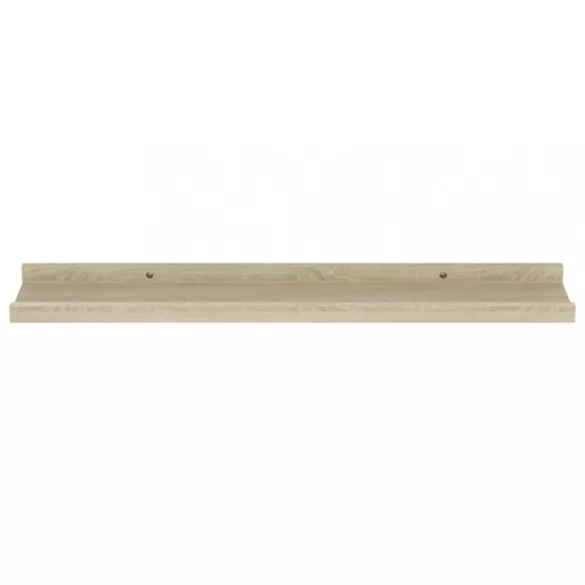4 db sonoma tölgy színű fali polc 60 x 9 x 3 cm