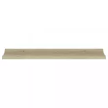 4 db sonoma tölgy színű fali polc 80 x 9 x 3 cm