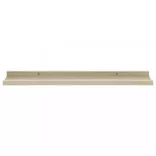 4 db fehér és sonoma tölgy színű fali polc 60 x 9 x 3 cm