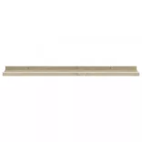 4 db fehér és sonoma tölgy színű fali polc 80 x 9 x 3 cm