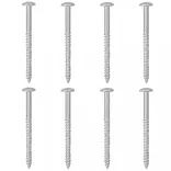 4 db fehér és sonoma tölgy színű fali polc 100 x 9 x 3 cm