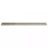 2 db betonszürke fali polc 100 x 9 x 3 cm