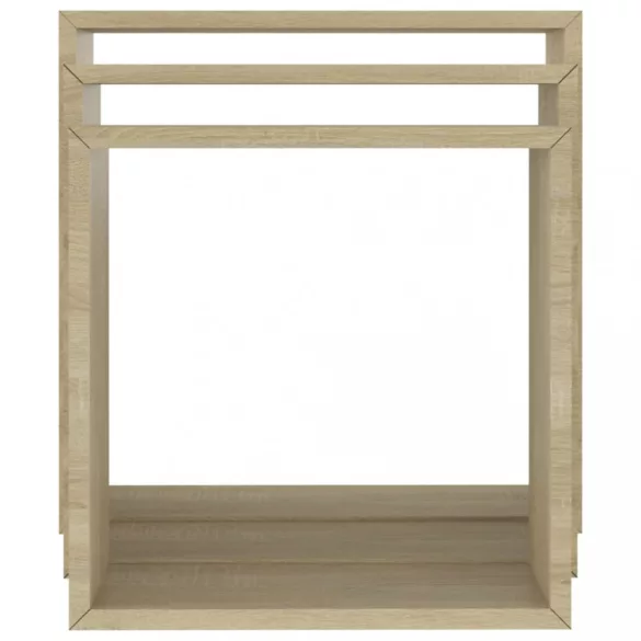 3 db sonoma tölgy fali kockapolc