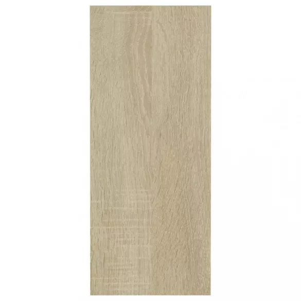 3 db fehér és sonoma tölgy fali kockapolc