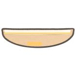 15 db szizál hatású szürke-bézs lépcsőszőnyeg 56 x 17 x 3 cm