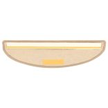 15 db szizál hatású homokszínű öntapadó lépcsőszőnyeg 56x17x3cm