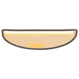 15 db szizál hatású szürke-bézs öntapadó lépcsőszőnyeg 65x21x4cm