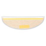 15 db szizál hatású kék öntapadó lépcsőszőnyeg 65x21x4 cm