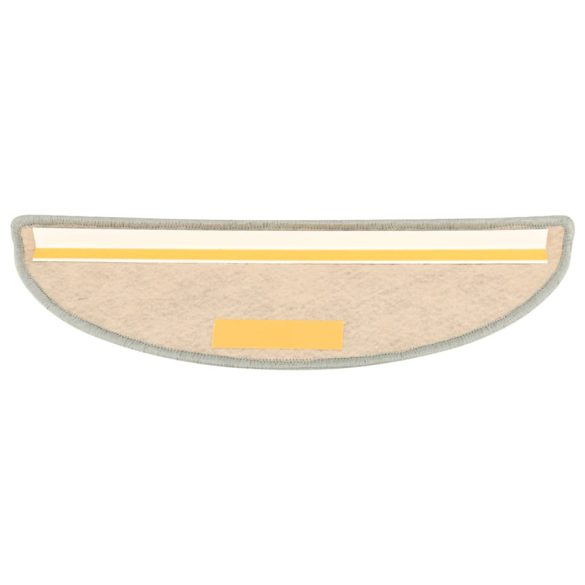 15 db szizálhatású világoszöld öntapadó lépcsőszőnyeg 65x21x4cm