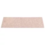 15 db öntapadós lépcsőszőnyeg 60 x 25 cm világosbarna téglalap alakú