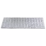 öntapadós lépcsőszőnyegek 15 db 60 x 25 cm fekete téglalap alakú