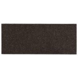 15 db öntapadós lépcsőszőnyeg, 60 x 25 cm, sötétbarna, téglalap alakú