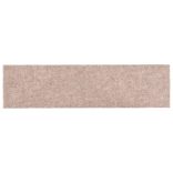 15 db öntapadós lépcsőszőnyeg, 76 x 20 cm, világosbarna, téglalap alakú