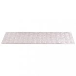 15 db öntapadós lépcsőszőnyeg 76 x 20 cm bordói téglalap alakú