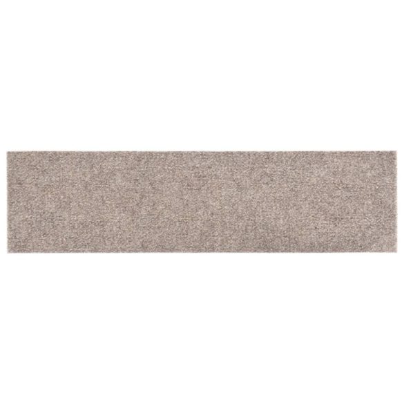öntapadós lépcsőszőnyegek 15 db 76 x 20 cm bézs téglalap alakú