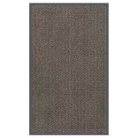 sötétbarna tűzött lábtörlő 90 x 150 cm