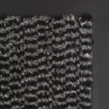 antracitszürke tűzött lábtörlő 60 x 150 cm