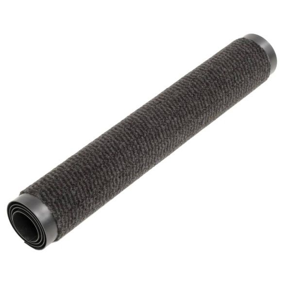 fekete tűzött lábtörlő 60 x 180 cm