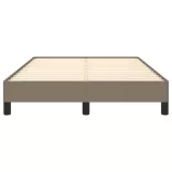 ágykeret matrac nélkül tópszín 120x190 cm anyagból